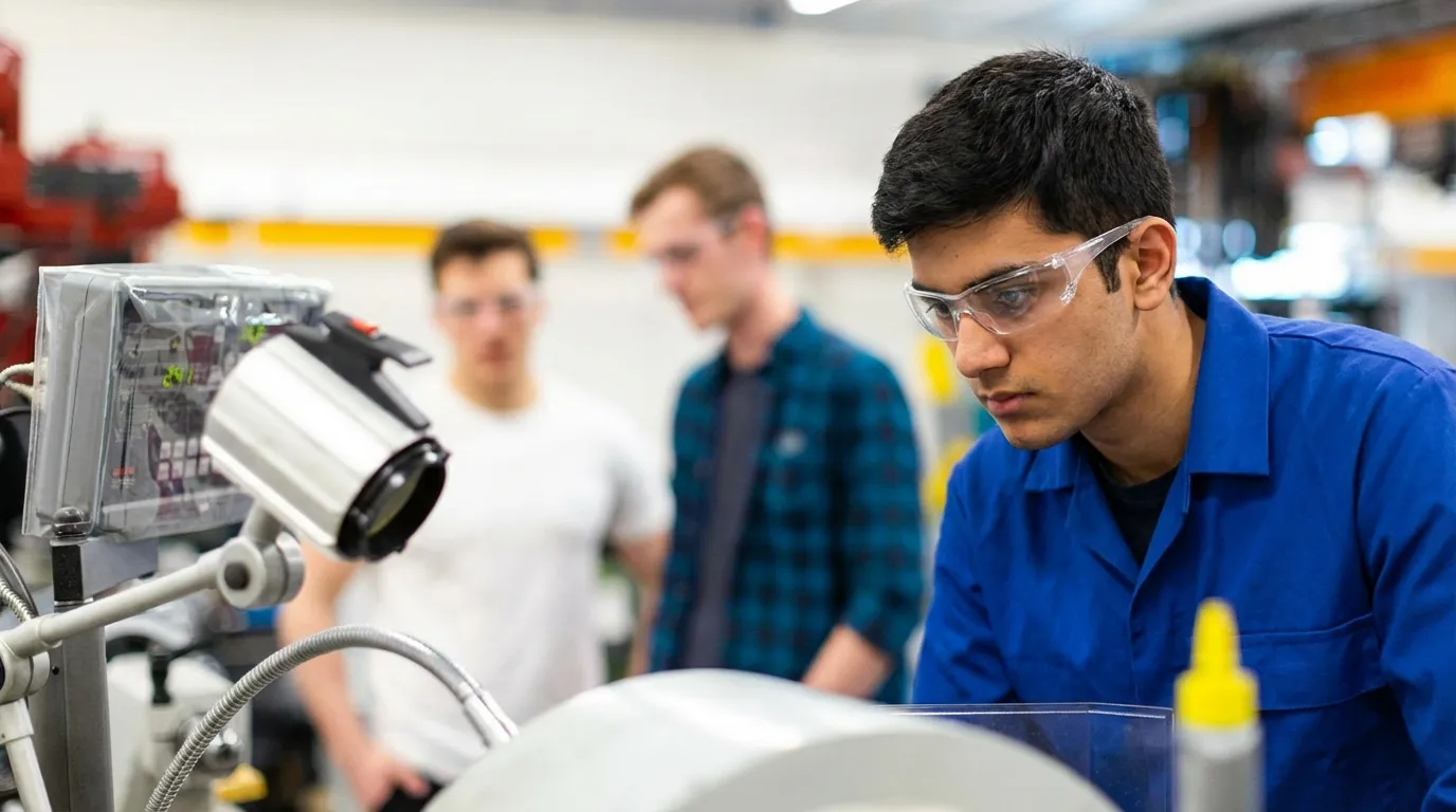 State-of-the-art smart factory with integrated digital systems and automated workflows